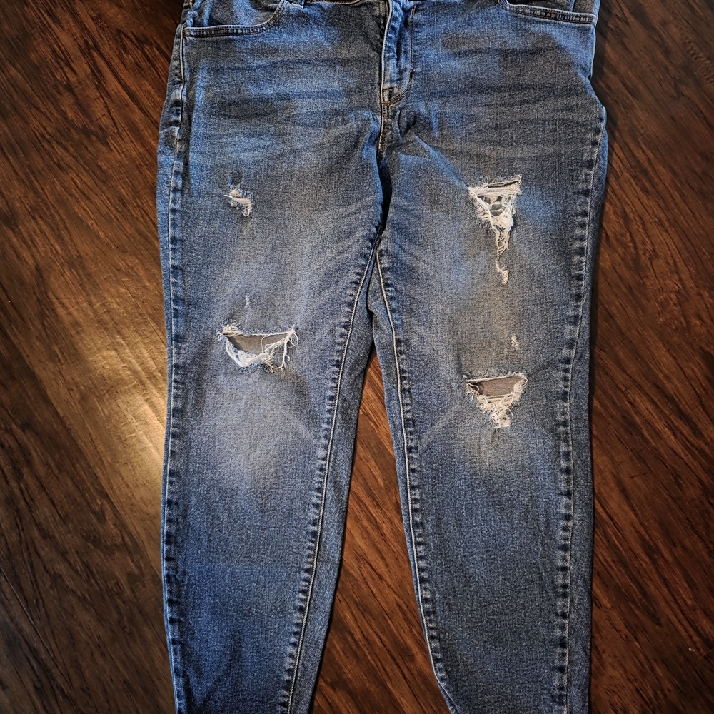 Maurices Ripped Jeggings